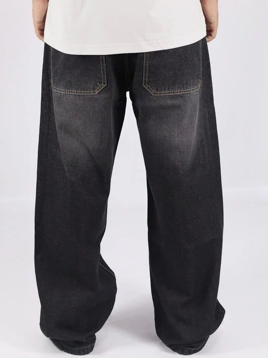 Baggy Jeans Negro / HOMBRE
