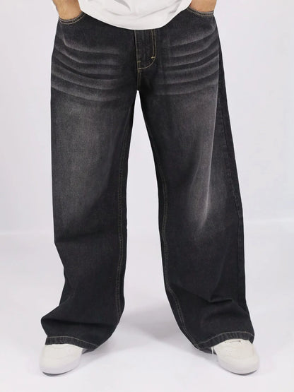 Baggy Jeans Negro / HOMBRE