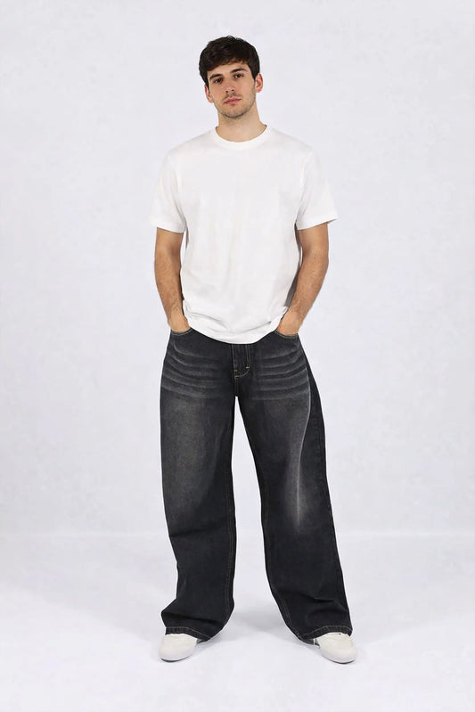Baggy Jeans Negro / HOMBRE