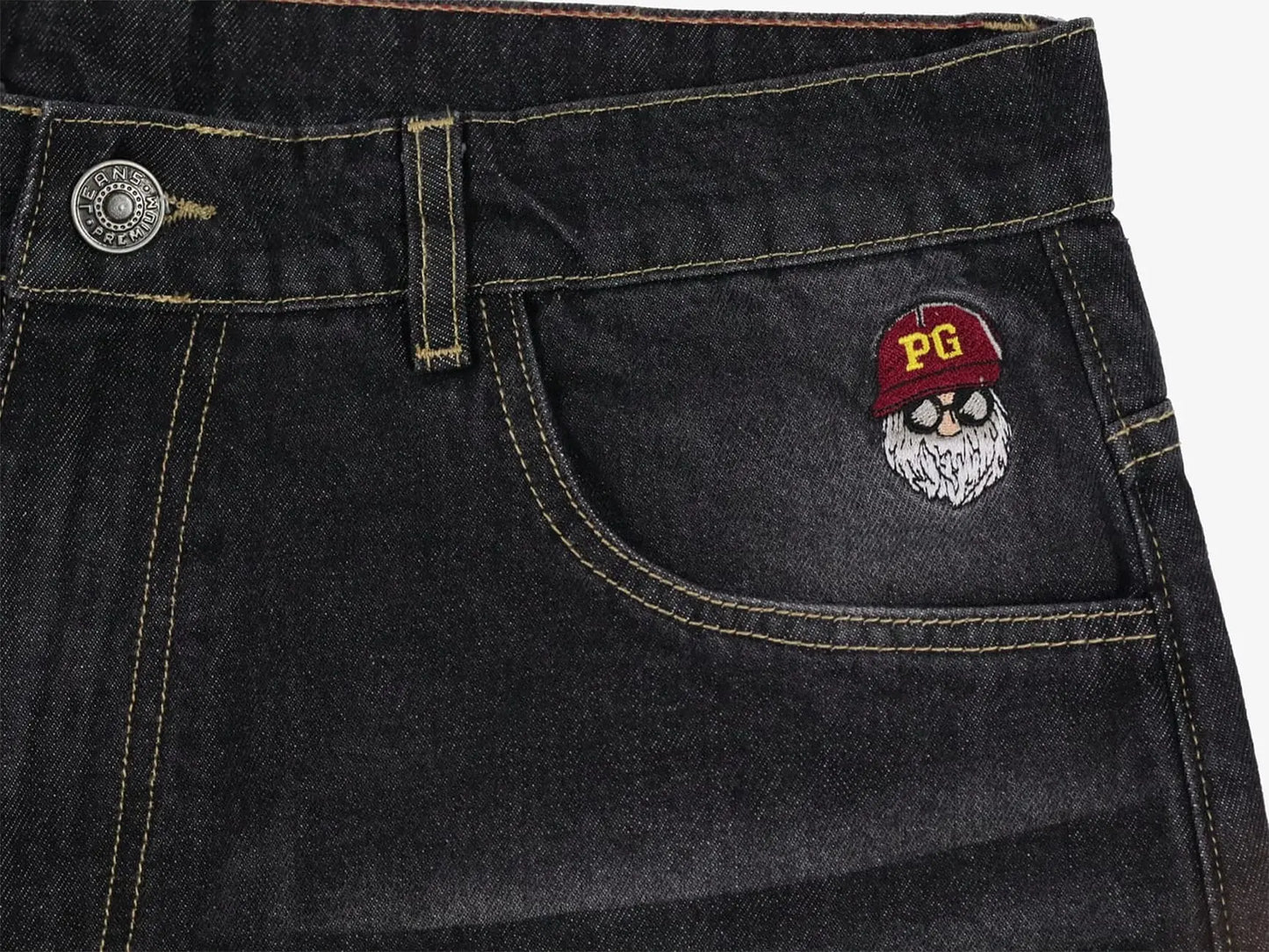 Baggy Jeans Negro / HOMBRE