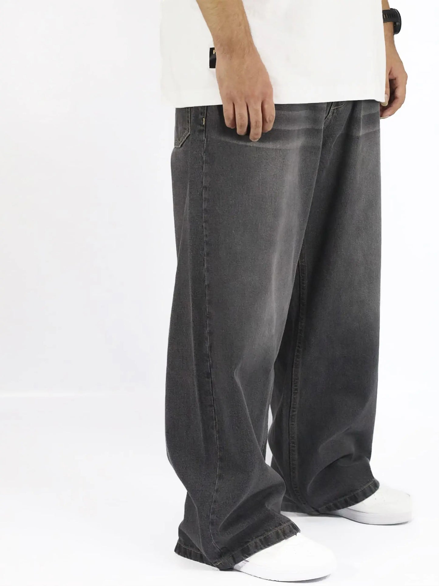 Baggy Jeans Gris / HOMBRE